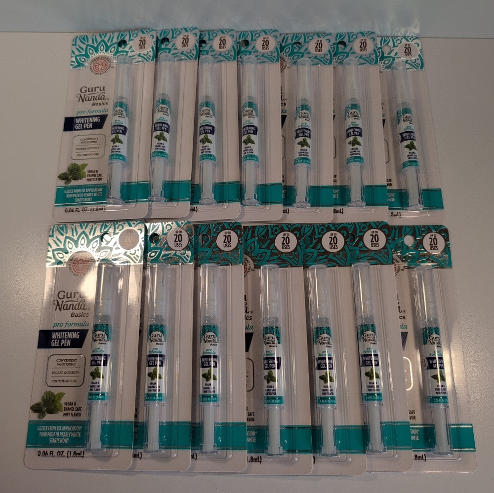 14 Pkg GURU NANDA WITHENING GEL PEN